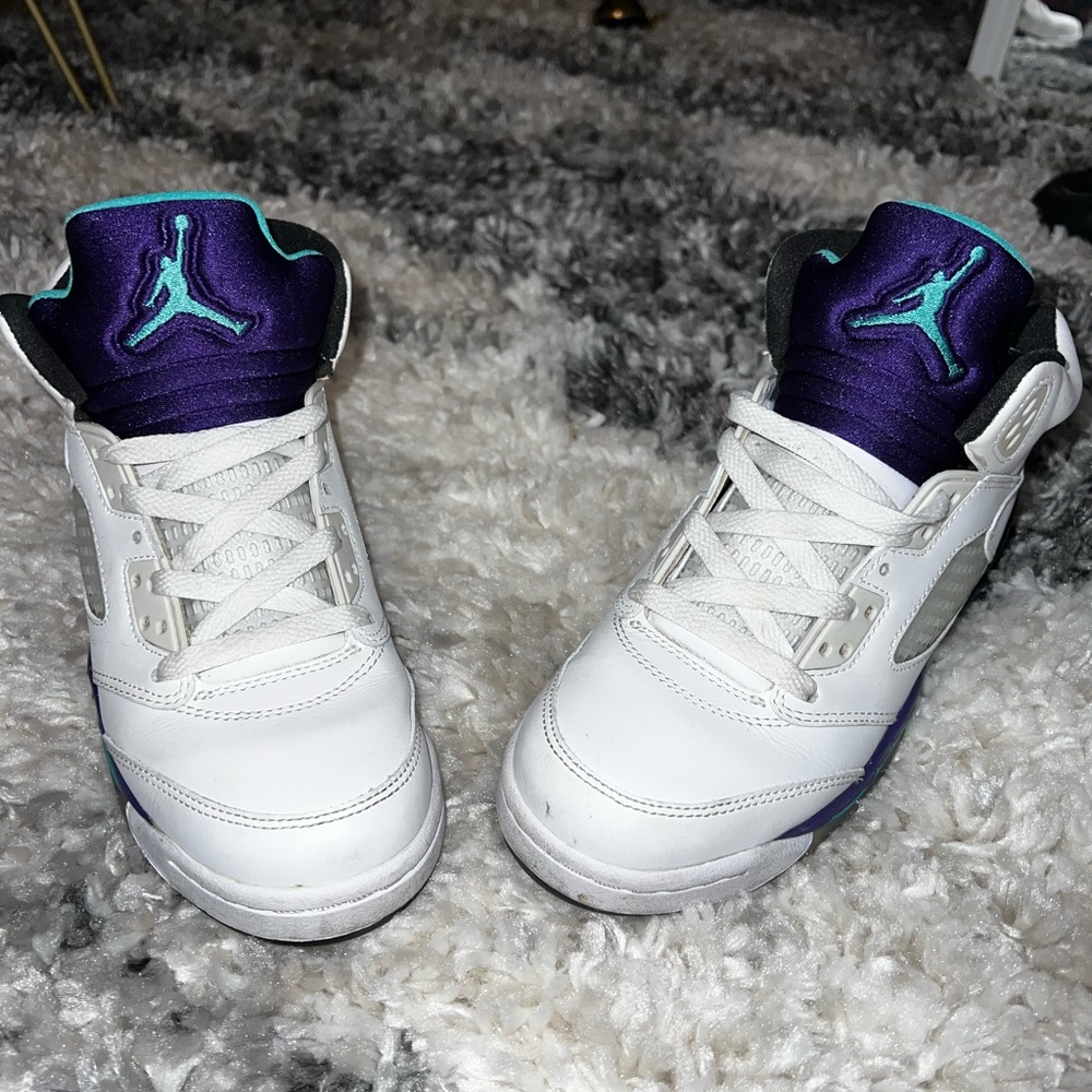 Air Jordan 5 “Grapes” White/Purple